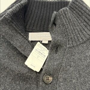 Neiman Marcus Gray Cashmere Men's Sweater